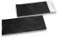 Zwart gekleurde mat metallic folie enveloppen - 110 x 220 mm | Enveloppenland.nl
