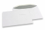 Witte papieren enveloppen, 162 x 229 mm (C5), 90 grams, gegomde sluiting, gewicht per stuk ca. 7 gr. | Enveloppenland.nl
