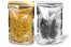 Stazakken metallic transparant - goud metallic, 200 x 300 x 100 mm - 1800 ml | Enveloppenland.nl