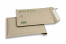 Bruine graspapieren luchtkussen enveloppen - 175 x 260 mm | Enveloppenland.nl
