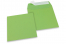 160 x 160 mm -  Appelgroen gekleurde papieren enveloppen | Enveloppenland.nl