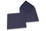 Wenskaart enveloppen gekleurd - donkerblauw, 155 x 155 mm | Enveloppenland.nl