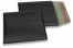 Luchtkussen enveloppen ECO mat metallic - zwart 165 x 165 mm | Enveloppenland.nl
