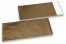 Brons gekleurde mat metallic folie enveloppen - 110 x 220 mm | Enveloppenland.nl