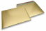 Luchtkussen enveloppen ECO mat metallic - goud 320 x 425 mm | Enveloppenland.nl