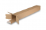 Verzendkokers vierkant met plakstrip - 715 x 105 x 105 mm | Enveloppenland.nl