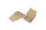 Brievenbusdozen met bovenklep en stripsluiting - 160 x 120 x 25 mm (A6), bruin | Enveloppenland.nl