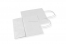 Papieren draagtassen gedraaide handgreep - wit, 190 x 80 x 210 mm, 80 gr | Enveloppenland.nl