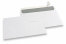 Witte papieren enveloppen, 156 x 220 mm (EA5), 90 grams, stripsluiting, gewicht per stuk ca. 7 gr. | Enveloppenland.nl
