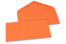 Wenskaart enveloppen gekleurd - oranje, 110 x 220 mm | Enveloppenland.nl
