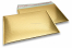 Luchtkussen enveloppen ECO metallic - goud 320 x 425 mm | Enveloppenland.nl