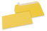 110 x 220 mm - Boterbloem geel gekleurde papieren enveloppen  | Enveloppenland.nl