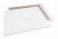 Bordrug enveloppen - 550 x 700 mm, 120 gr wit kraft voorzijde, 700 gr grijs duplex achterzijde, ongegomd / geen stripsluiting | Enveloppenland.nl