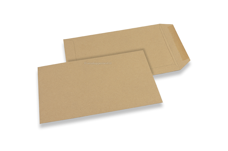 Gerecyclede enveloppen zakelijk, 162 x 229 mm, C 5, Akte, gegomd, 90 grs.