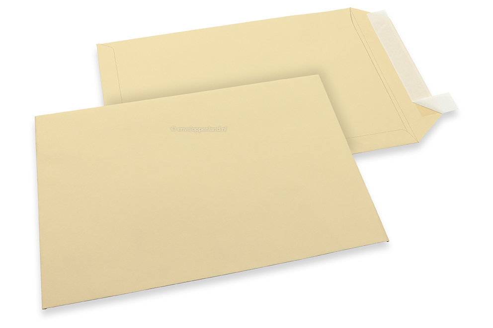 229 x 324 mm - Camel gekleurde papieren enveloppen 