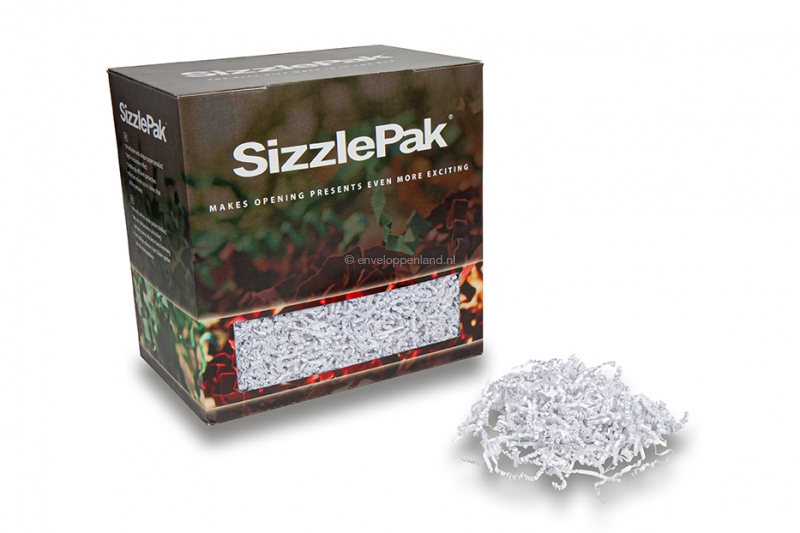 Opvulmateriaal SizzlePak - Wit (1.25 kg), 80 grams papier