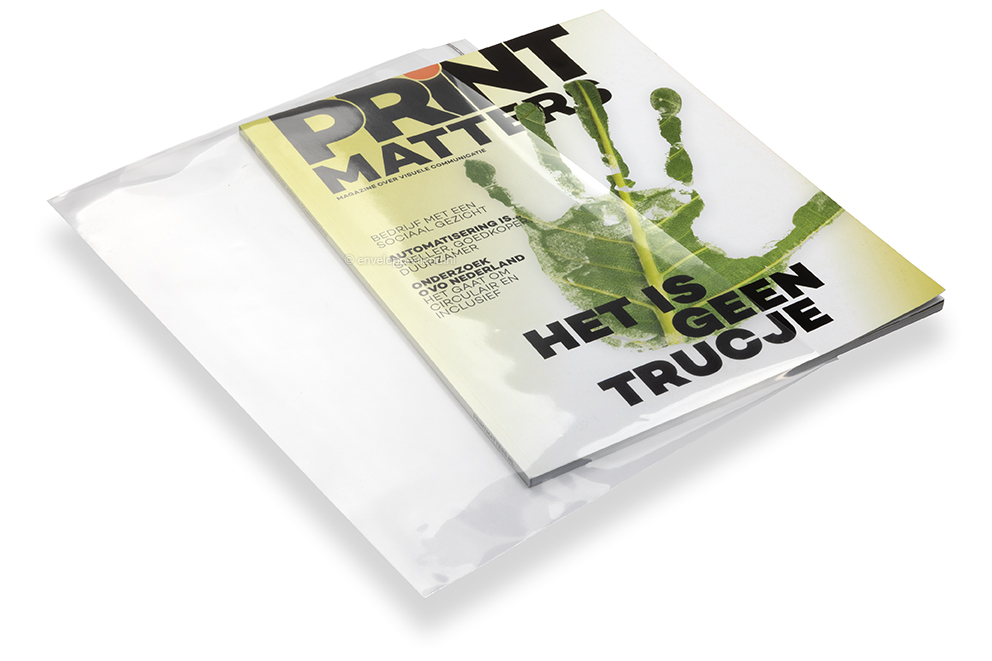 Kunststof enveloppen transparant