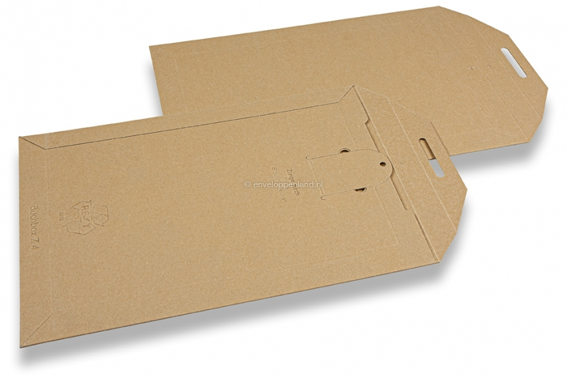 Kartonnen enveloppen hersluitbaar - 250 x 353 mm