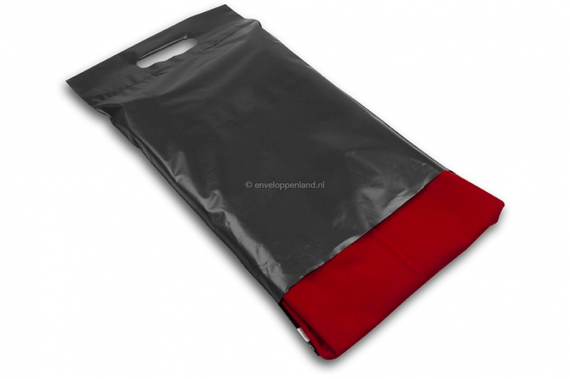 Verzendzakken COEX zwart met een handvat