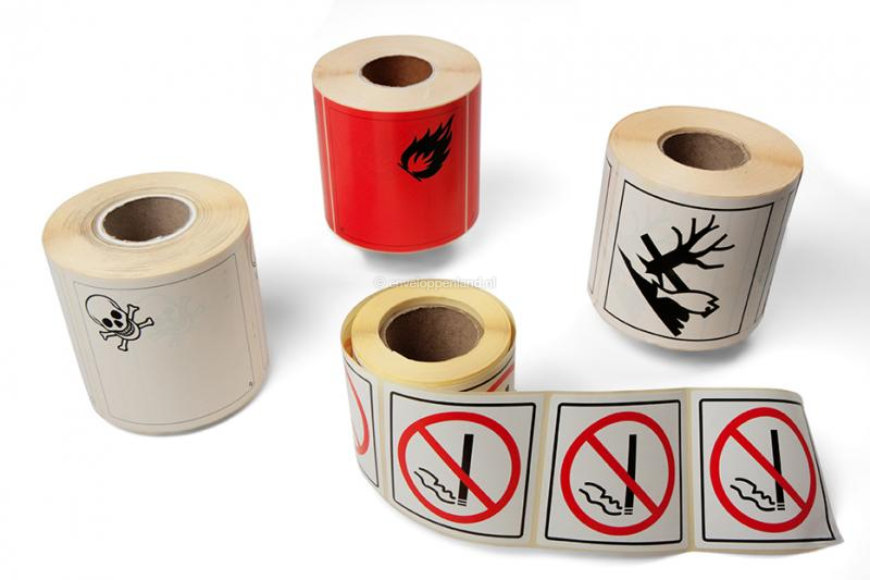 Waarschuwingsetiketten