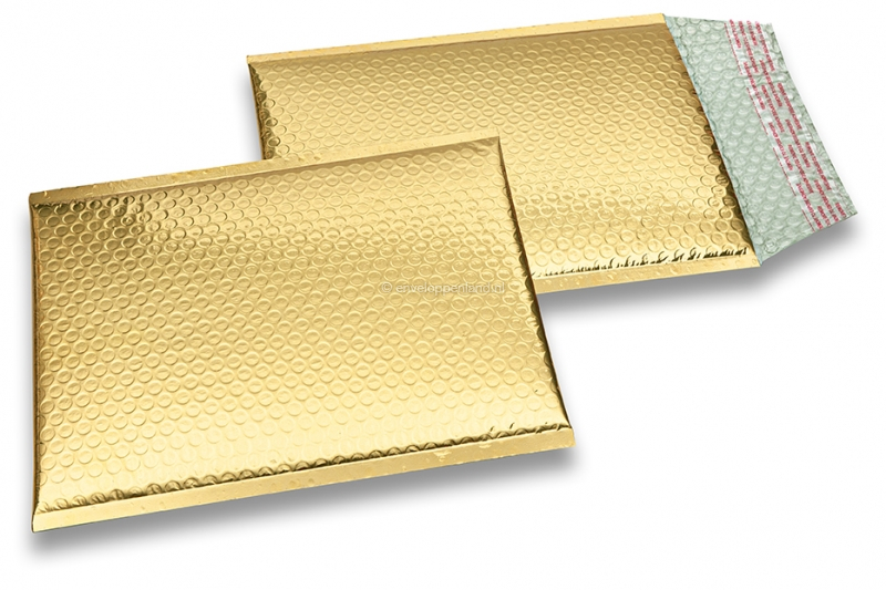 Luchtkussen enveloppen ECO metallic - goud 180 x 250 mm