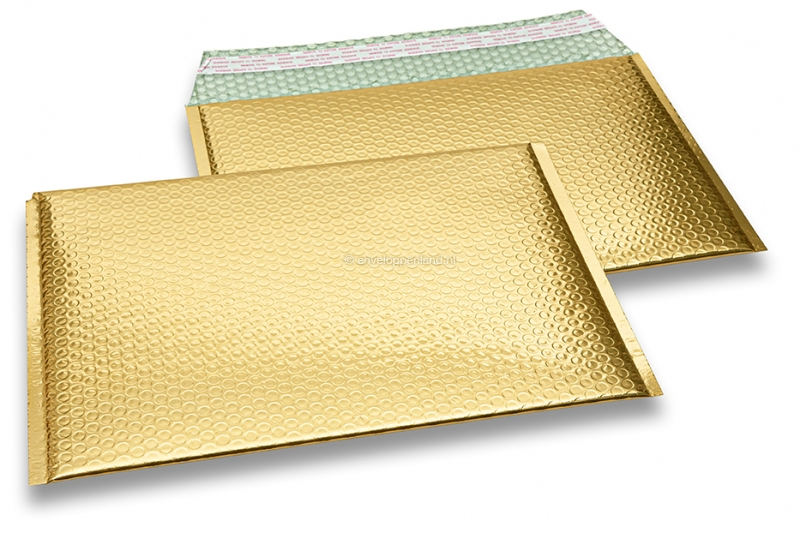 Luchtkussen enveloppen ECO metallic - goud 235 x 325 mm
