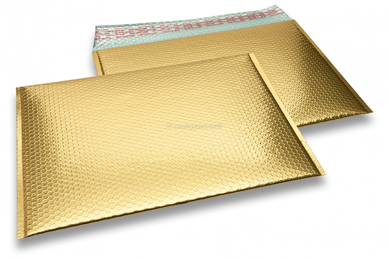 Luchtkussen enveloppen ECO metallic - goud 320 x 425 mm