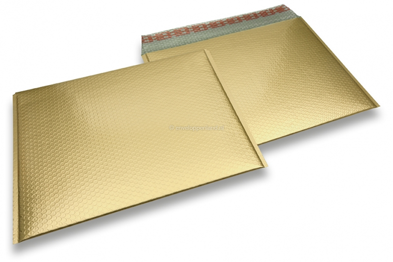 Luchtkussen enveloppen ECO mat metallic - goud 320 x 425 mm