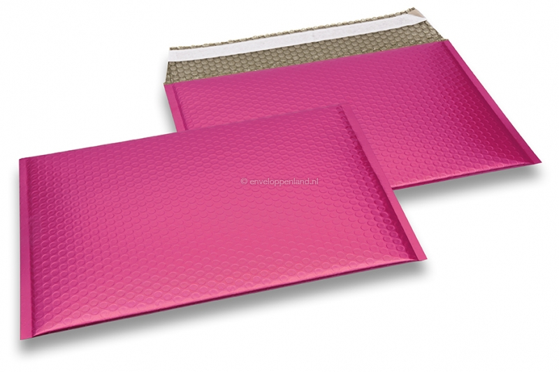 Luchtkussen enveloppen ECO mat metallic - roze 235 x 325 mm