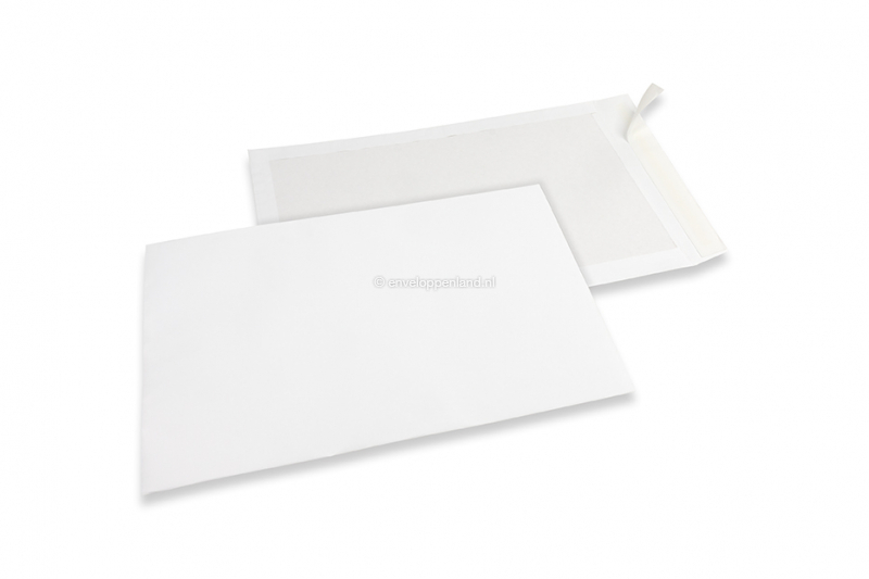 Bordrug envelop wit 262 x 371 mm - EB4 zelfklevend (10 stuks