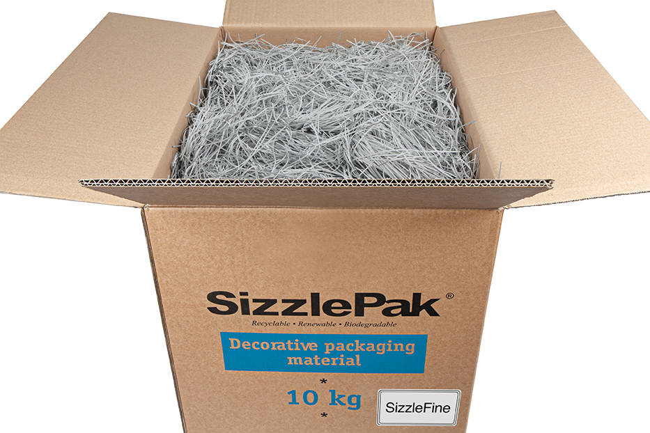 Opvulmateriaal SizzlePak Fine - Grijs (10 kg)