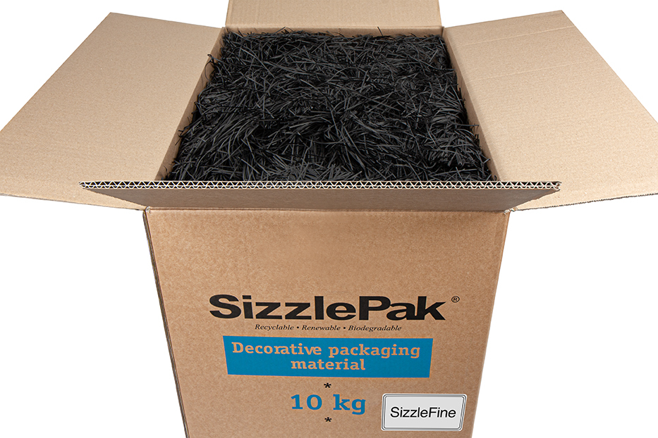 Opvulmateriaal SizzlePak Fine - Zwart (10 kg)