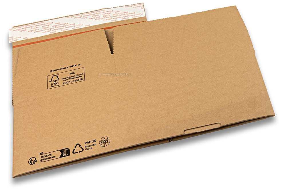 Autolockdoos SpeedBox - bruin, 213 x 153 x 109 mm - SPX3