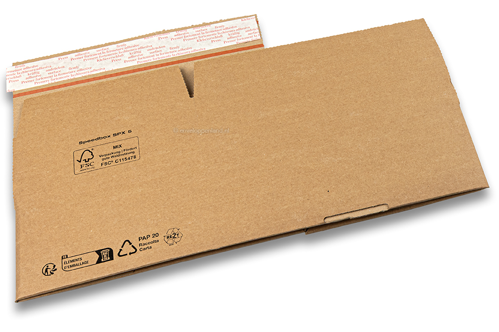 Autolockdoos SpeedBox - bruin, 230 x 130 x 80 mm - SPX5