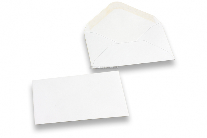 Witte mini envelopjes